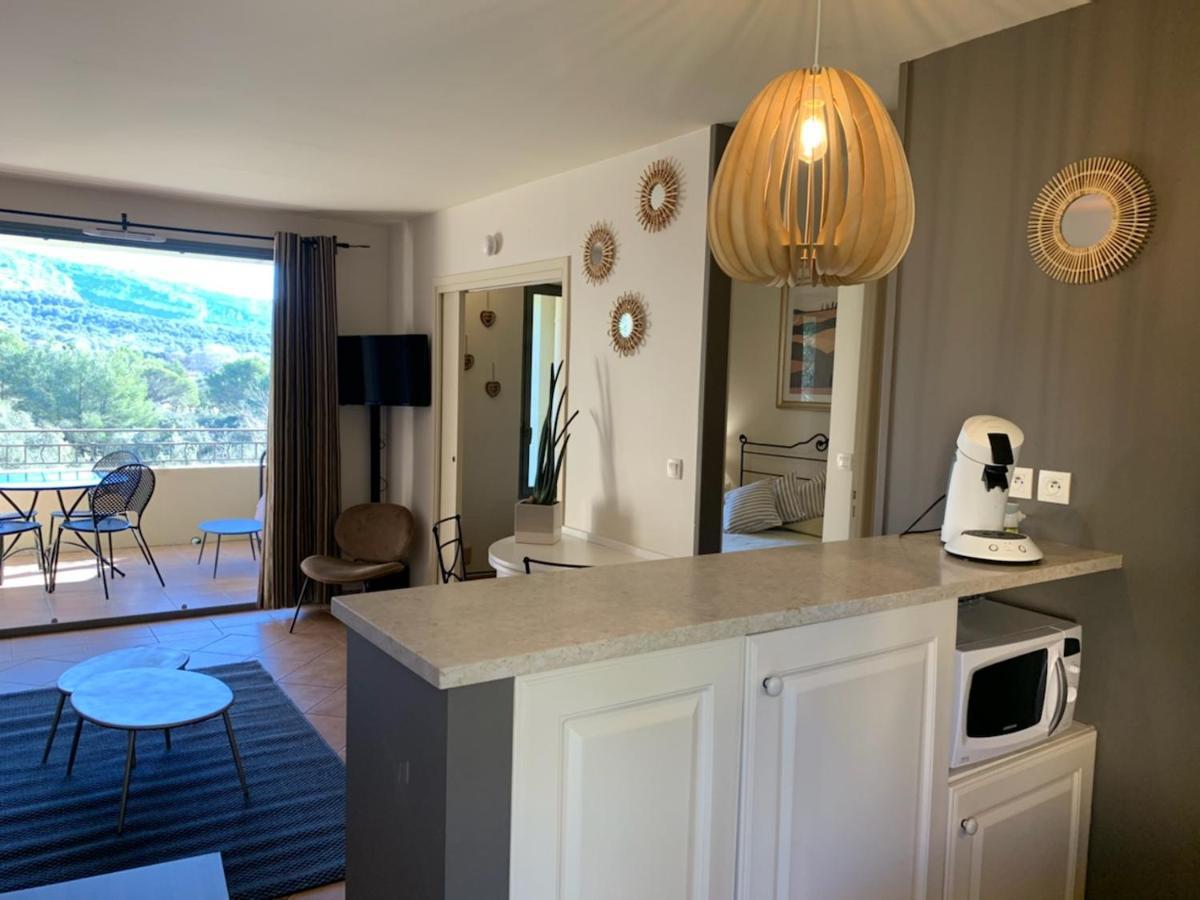 Appartement Cosy Avec Climatisation Reversible Golf De Saumane Exteriör bild